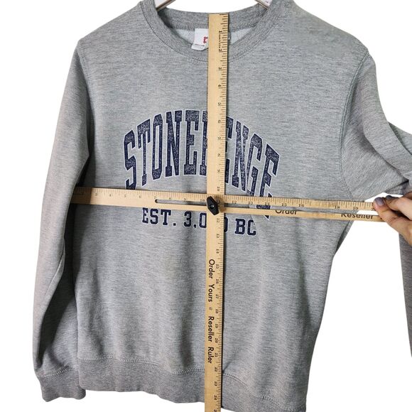 English Heritage STONEHENGE Sweatshirt Mens Small Crewneck Pullover Historic UK - Picture 6 of 9